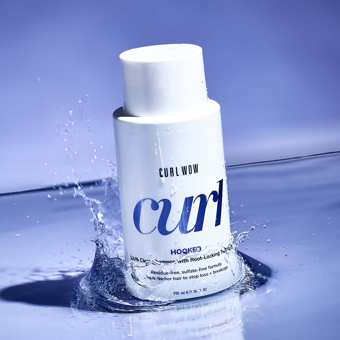 Curl Wow Hooked Clean Shampoo